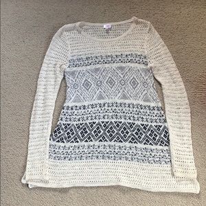 Multi Pattern Sweater